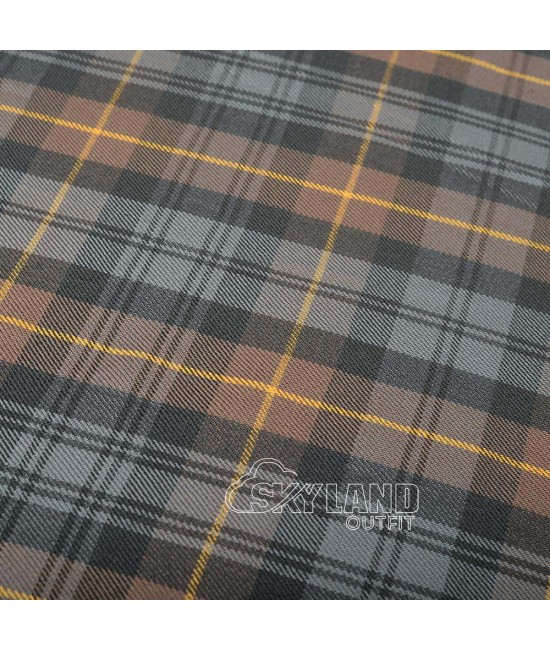 Gordon Weathered Tartan Fabric by the Yard | 16 oz Medium Weight