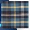 Gorman Blue Tartan Medium Weight Acrylic Fabric