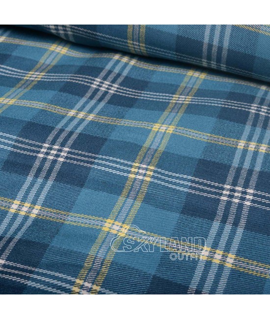 Gorman Blue Tartan Fabric 16 oz Acrylic – Scottish Tartan by the Yard Gorman Blue Tartan Fabric 16 oz Acrylic – Scottish Tartan by the Yard