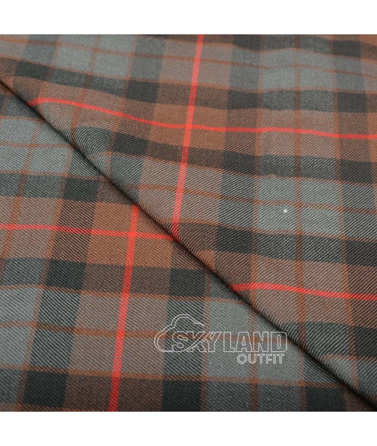 Gunn Weathered Tartan Fabric by the Yard | 16 oz Medium Weight