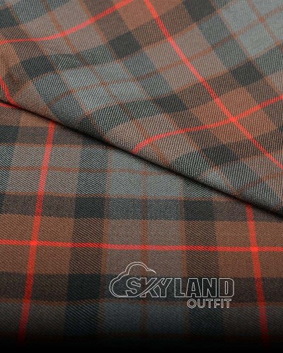 Gunn Weathered Tartan Fabric by the Yard | 16 oz Medium Weight Gunn Weathered Tartan Fabric by the Yard | 16 oz Medium Weight