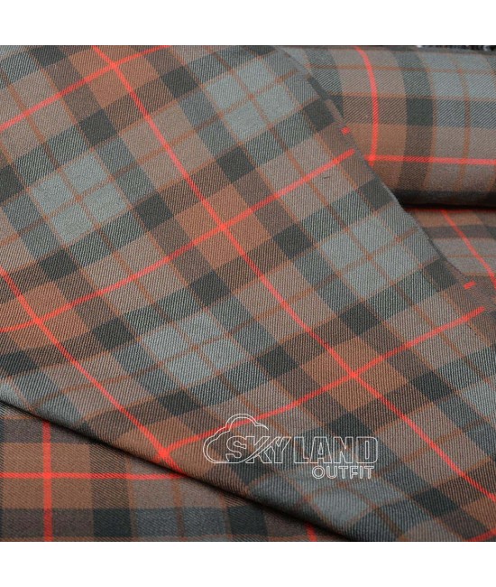 Gunn Weathered Tartan Fabric by the Yard | 16 oz Medium Weight