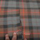 Gunn Weathered Tartan Fabric by the Yard | 16 oz Medium Weight