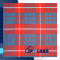 Hamilton Red Tartan Medium Weight Acrylic Fabric