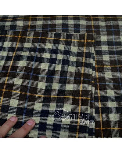 Hebridean Buchanan Tartan Fabric by the Yard | 16 oz Medium Weight