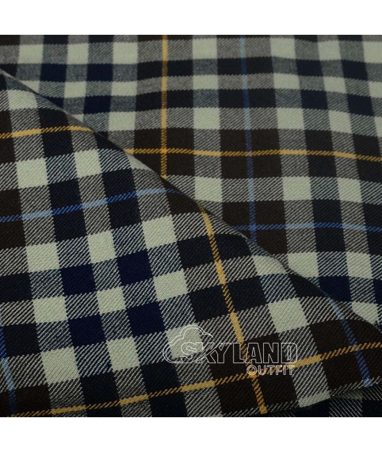 Hebridean Buchanan Tartan Fabric by the Yard | 16 oz Medium Weight Hebridean Buchanan Tartan Fabric by the Yard | 16 oz Medium Weight