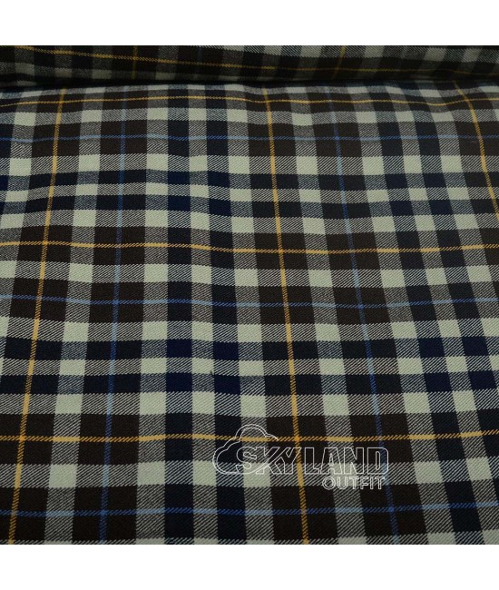 Hebridean Buchanan Tartan Fabric by the Yard | 16 oz Medium Weight Hebridean Buchanan Tartan Fabric by the Yard | 16 oz Medium Weight