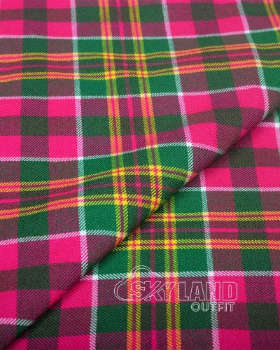 Henry Clan Tartan Fabric by the Yard | 16 oz Medium Weight