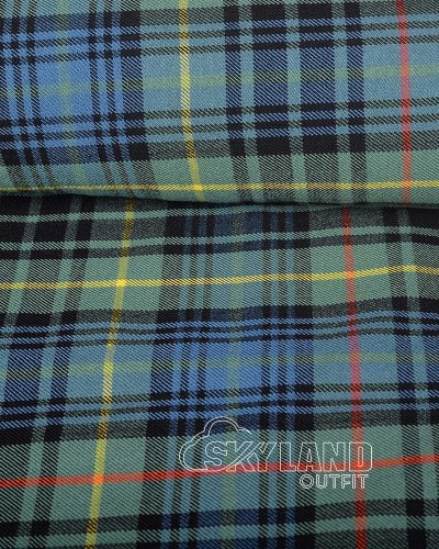 Stewart Hunting Ancient Tartan Fabric - Medium Weight Acrylic Fabric