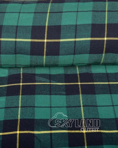 Wallace Hunting Tartan Medium Weight Acrylic Fabric