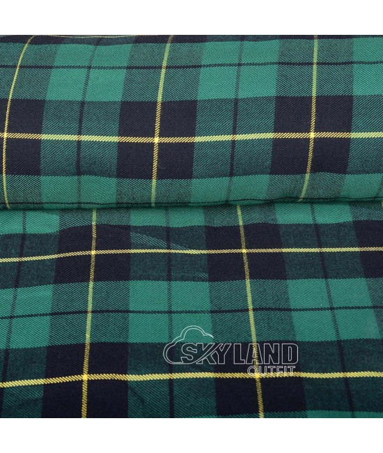 Wallace Hunting Tartan Medium Weight Acrylic Fabric