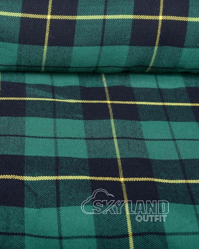Wallace Hunting Tartan Medium Weight Acrylic Fabric