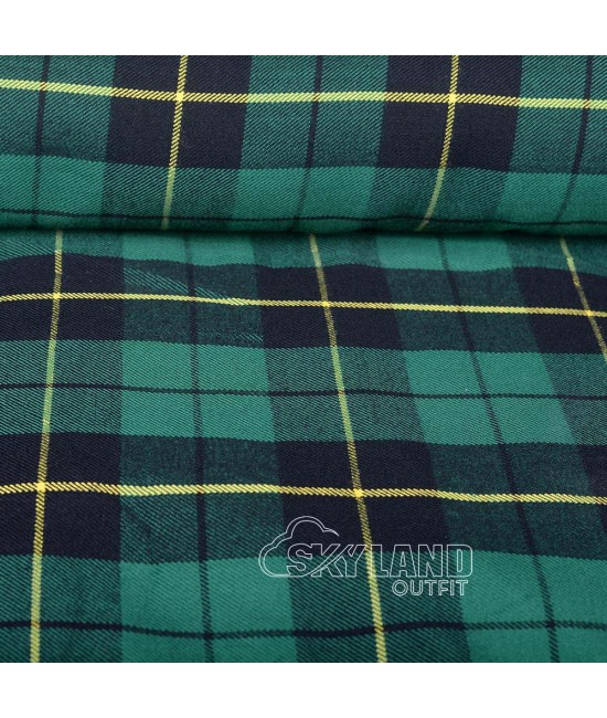 Wallace Hunting Tartan Medium Weight Acrylic Fabric