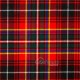 Innes Red Modern Tartan Fabric by the Yard – 16oz Acrylic Wool Innes Red Modern Tartan Fabric by the Yard – 16oz Acrylic Wool