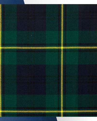 Johnstone Modern Tartan Scottish Kilt Fly Plaid with Hand Fringed Johnstone Modern Tartan Scottish Kilt Fly Plaid with Hand Fringed