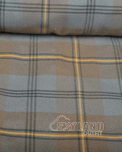 Johnstone Weathered Tartan Medium Weight Acrylic Fabric