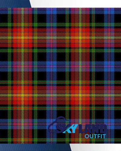 LGBTQ Pride Tartan Medium Weight Acrylic Fabric LGBTQ Pride Tartan Medium Weight Acrylic Fabric