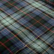 Leinster Green Tartan Fabric Medium weight Tartan by the Yard