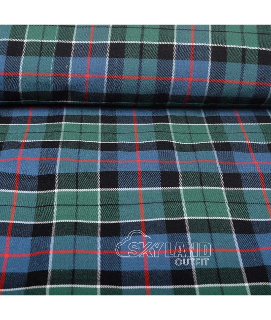 Leslie Green Ancient Tartan Fabric by the Yard | Medium Weight Leslie Green Ancient Tartan Fabric by the Yard | Medium Weight