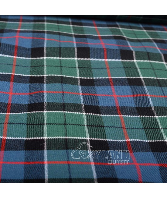 Leslie Green Ancient Tartan Fabric by the Yard | Medium Weight Leslie Green Ancient Tartan Fabric by the Yard | Medium Weight