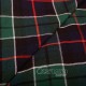 Leslie Green Modern Tartan Fabric by the Yard – 16oz Acrylic Wool