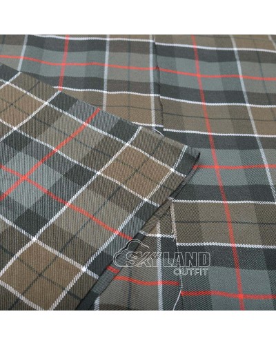Leslie Weathered Tartan Fabric by the Yard | 16 oz Medium Weight
