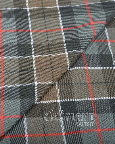 Leslie Weathered Tartan Fabric by the Yard | 16 oz Medium Weight