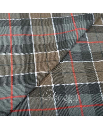Leslie Weathered Tartan Fabric by the Yard | 16 oz Medium Weight