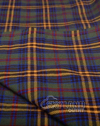Limerick Irish County Tartan Fabric by the Yard | Medium Weight