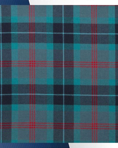 Loch Ness Tartan Scottish Kilt Fly Plaid with Hand Fringed Loch Ness Tartan Scottish Kilt Fly Plaid with Hand Fringed