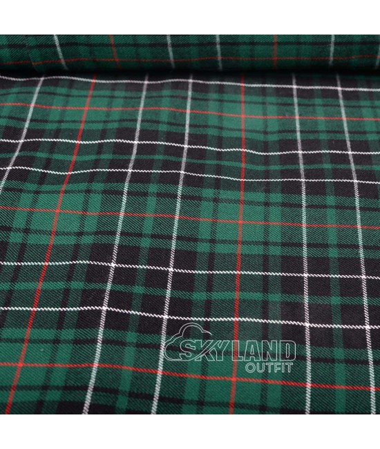 MacAuley Hunting Modern Tartan Fabric by the Yard | 16 oz Medium Weight