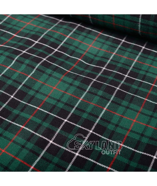 MacAuley Hunting Modern Tartan Fabric by the Yard | 16 oz Medium Weight