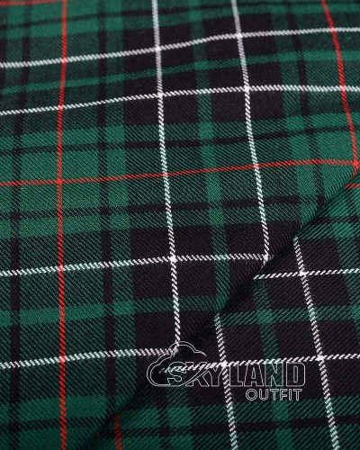 MacAuley Hunting Modern Tartan Fabric by the Yard | 16 oz Medium Weight