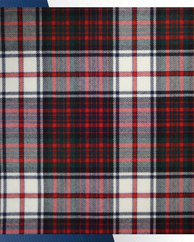 MacDonald Dress Tartan Medium Weight Acrylic Fabric MacDonald Dress Tartan Medium Weight Acrylic Fabric