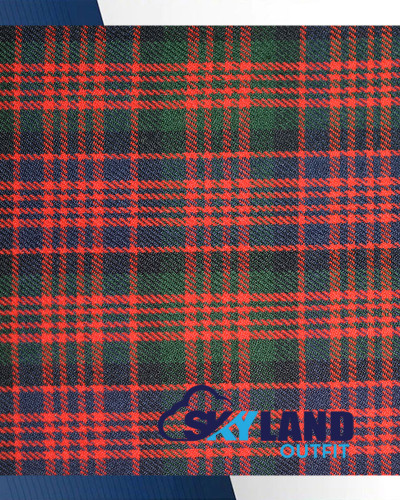 MacDonald Tartan Medium Weight Acrylic Fabric MacDonald Tartan Medium Weight Acrylic Fabric