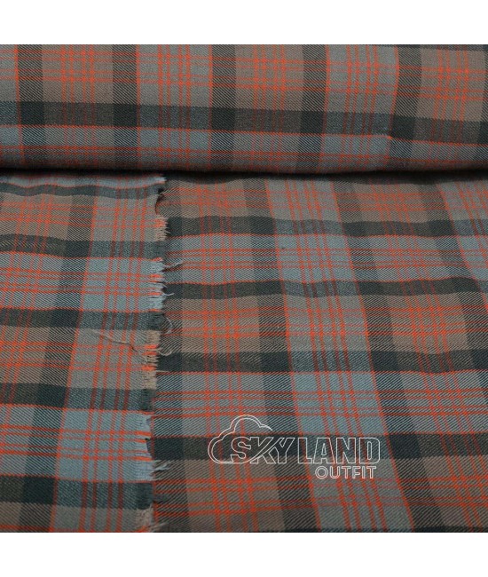 MacDonald Weathered Tartan Fabric - Medium Weight Acrylic Fabric MacDonald Weathered Tartan Fabric - Medium Weight Acrylic Fabric