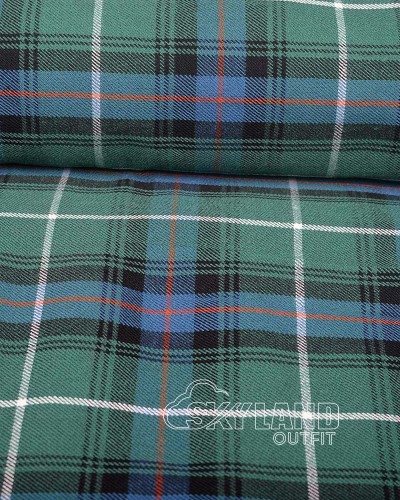 MacDonald of the Isles Hunting Ancient Tartan Fabric by the Yard | Medium Weight