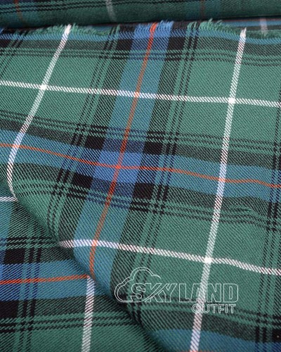MacDonald of the Isles Hunting Ancient Tartan Fabric by the Yard | Medium Weight