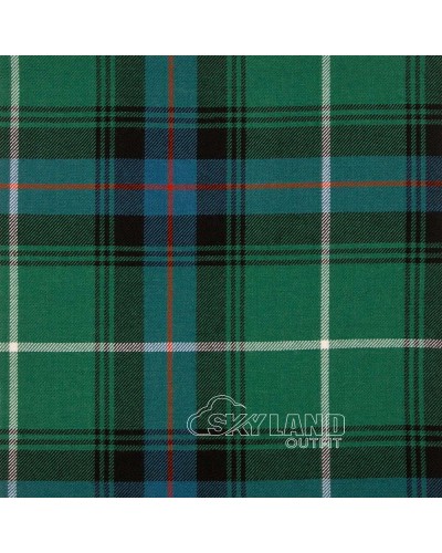 MacDonald of the Isles Hunting Ancient Tartan Fabric 13 oz