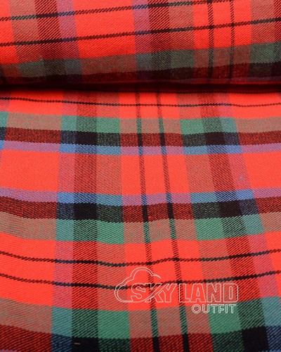 MacDuff Ancient Tartan Fabric by the Yard | 16 oz Medium Weight MacDuff Ancient Tartan Fabric by the Yard | 16 oz Medium Weight