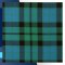 Mackay Ancient Tartan Scottish Kilt Fly Plaid with Hand Fringed