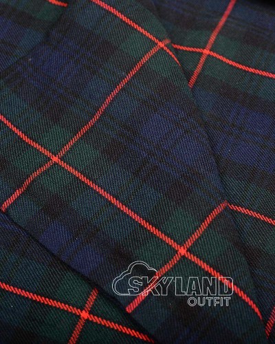 MacKinlay Modern Tartan Fabric by the Yard – Scottish Clan Fabric