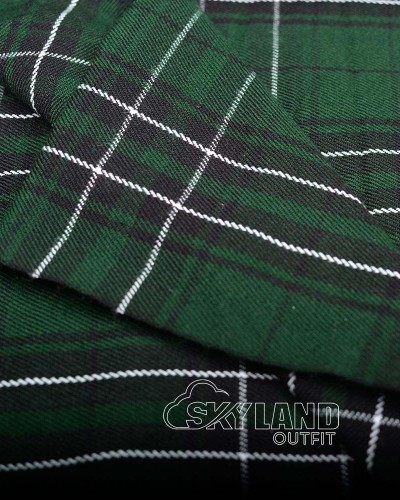 MacLean Hunting Modern Tartan Fabric by the Yard – Scottish Clan Fabric