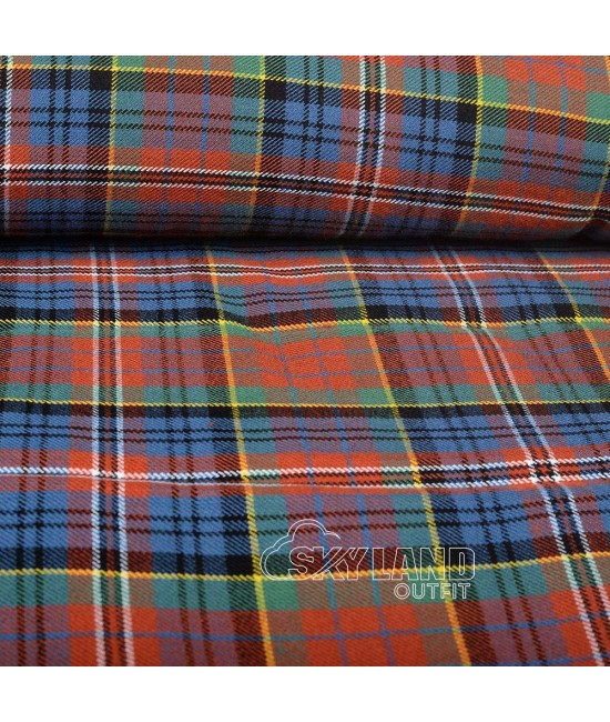 MacPherson Ancient Tartan Fabric - Medium Weight Acrylic Fabric