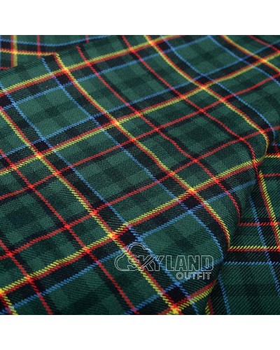 Macamly Tartan Fabric by the Yard | 16 oz Medium Weight