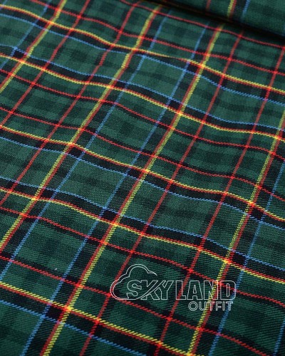 Macamly Tartan Fabric by the Yard | 16 oz Medium Weight