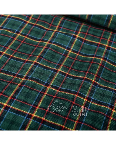 Macamly Tartan Fabric by the Yard | 16 oz Medium Weight
