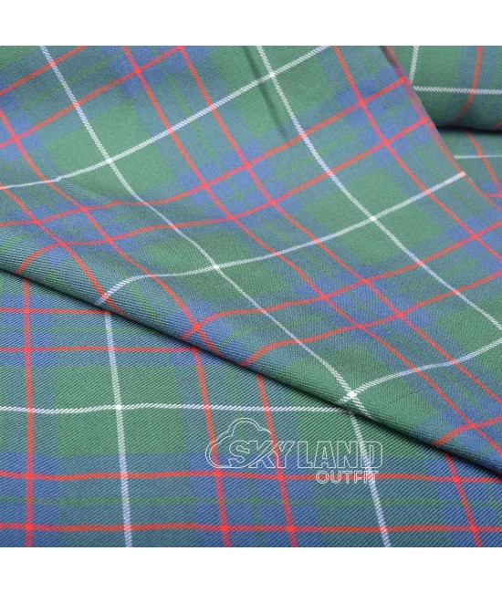 Macintyre Hunting Ancient Tartan Fabric by the Yard | 16 oz Medium Weight