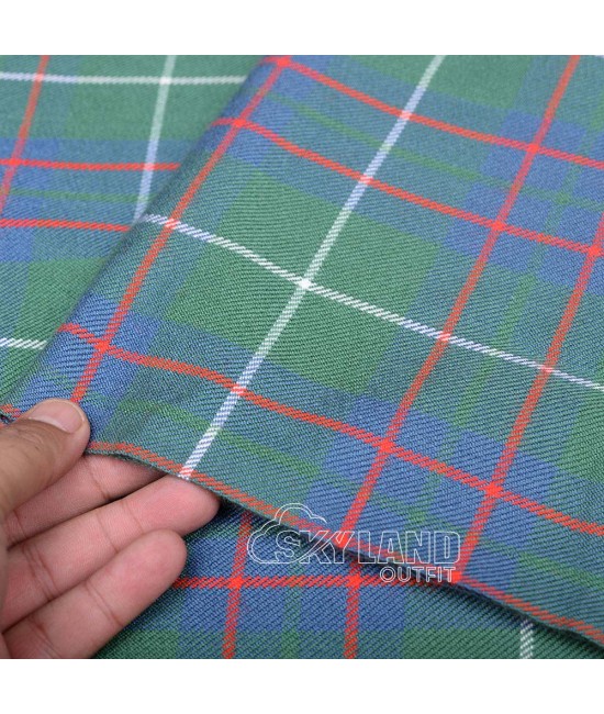 Macintyre Hunting Ancient Tartan Fabric by the Yard | 16 oz Medium Weight