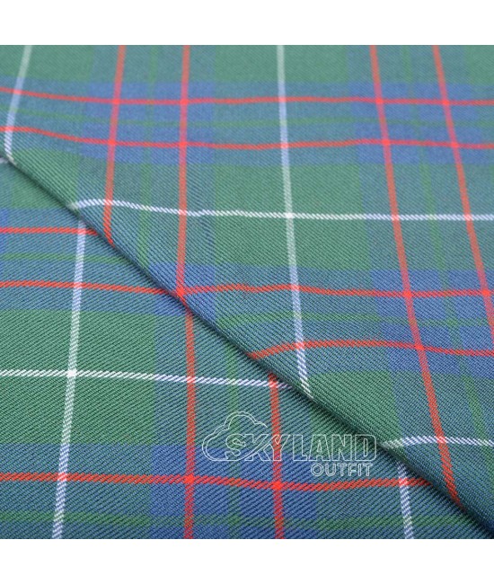 Macintyre Hunting Ancient Tartan Fabric by the Yard | 16 oz Medium Weight